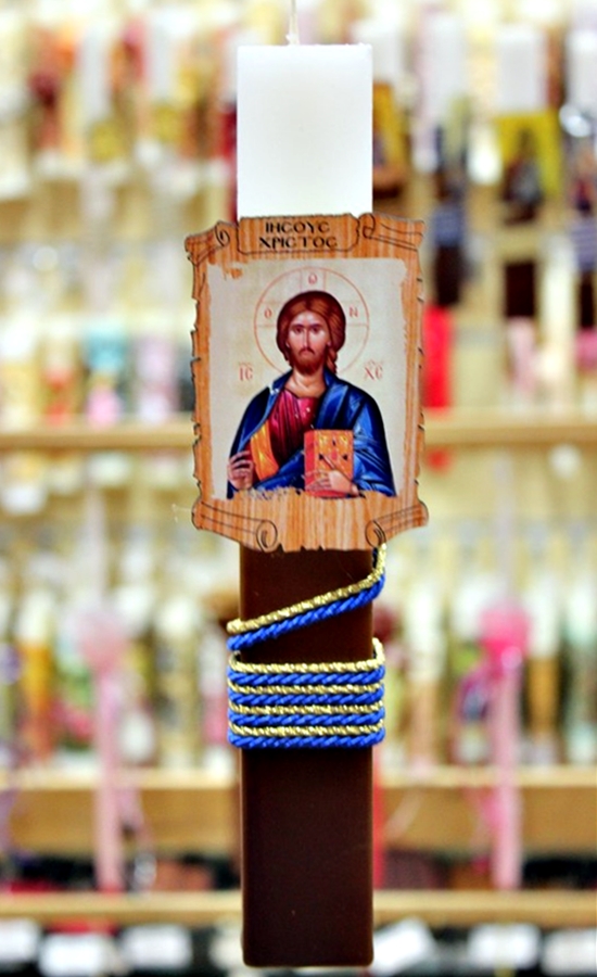 Θρησκευτική Χριστός ξύλινο μαγνητάκι 23Δ71 25Χ3,5