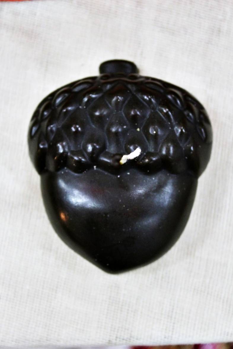 Μίνι αρωματικό κεράκι βελανίδι 7,8x6,7x2,5 cm