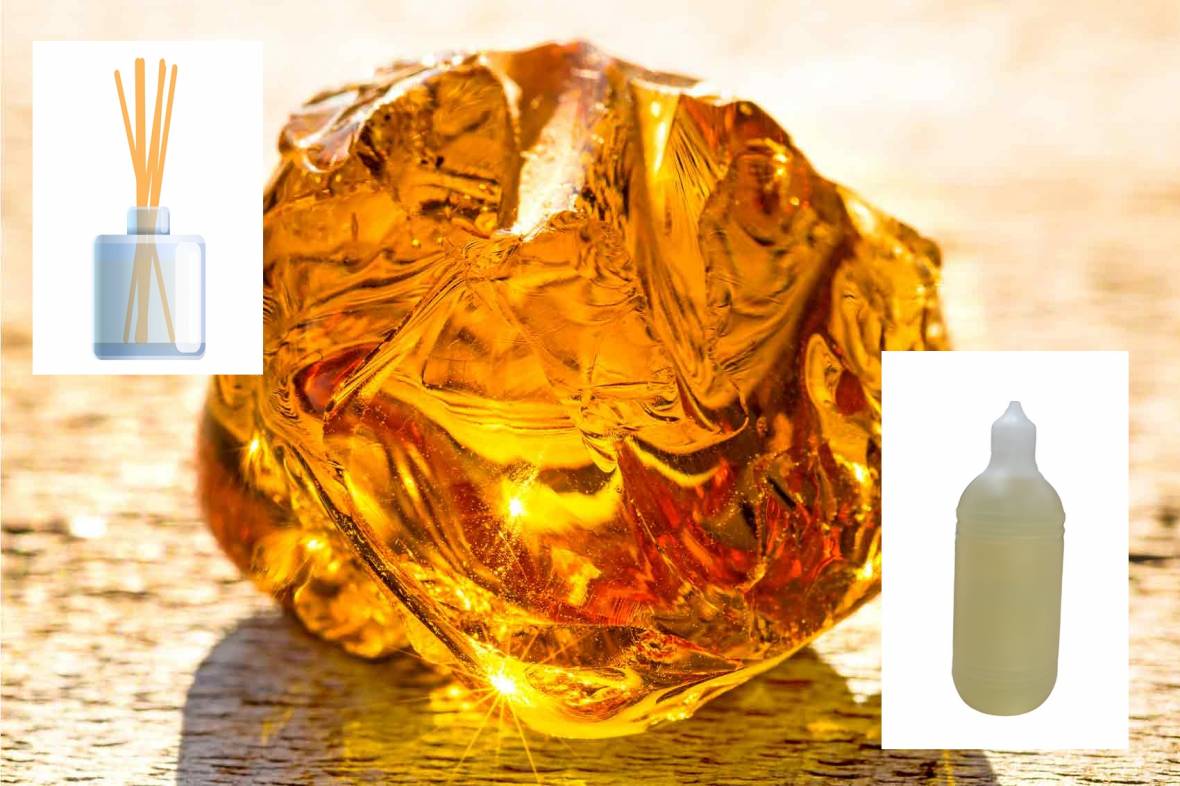 Άρωμα Amber- Scent (Κεχριμπάρι) για αναγόμωση Reed Diffusser 200ml