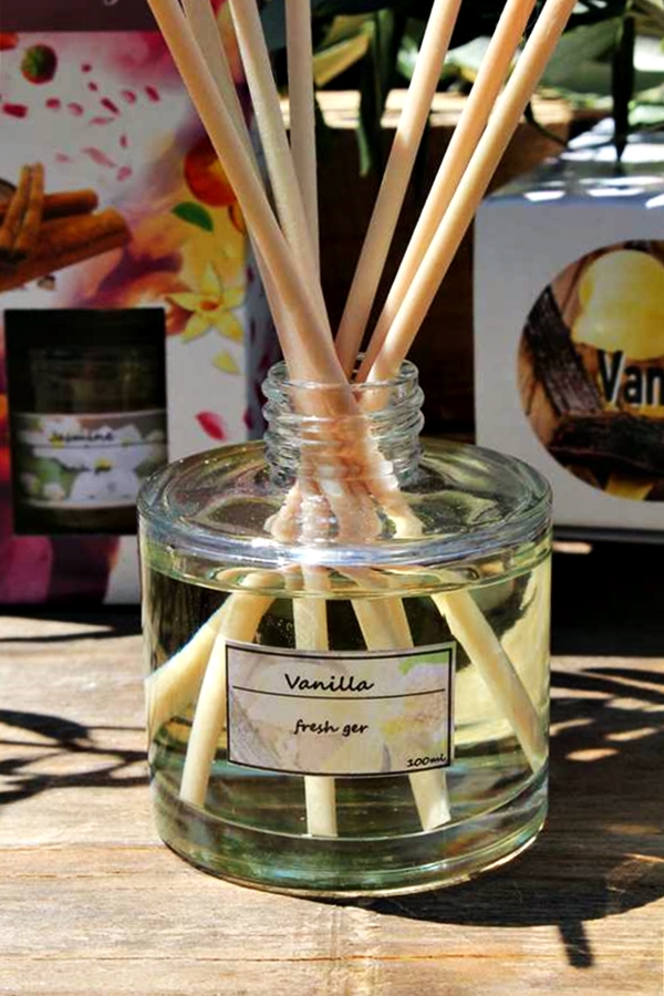Αρωματικό χώρου reed diffusers vanilla (βανίλια) 100ml