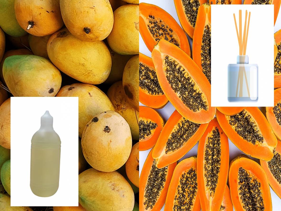 Άρωμα Mango papaya για αναγόμωση Reed Diffusser 200ml