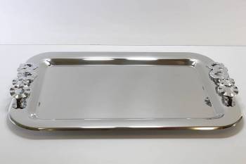 1270 serving tray - INOX 18-C 30 x 44 cm