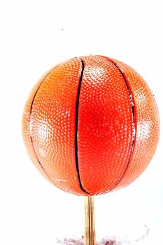 Πασχαλινή Λαμπάδα Μπάλα μπάσκετ μικρή 4.5x4.5cm