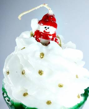 Cup Cake Big Χιονανθρωπάκι 11*9