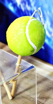 Πασχαλινή Λαμπάδα Μπάλα τέννις 4.5x4.5cm