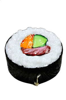 Πασχαλινή λαμπάδα Σούσι σε μπωλάκι 6,5x8,5cm
