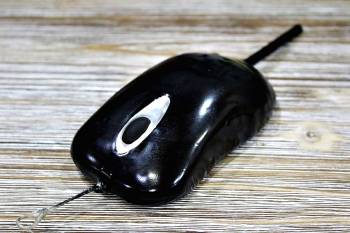 Πασχαλινή Λαμπάδα Ποντίκι μαύρο 12x6x2.5cm