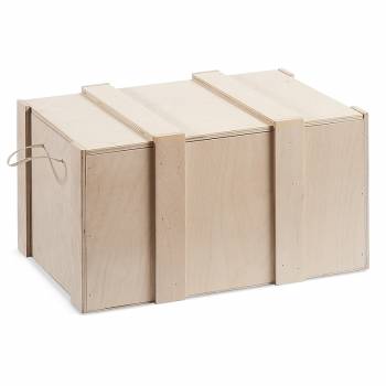 Μπαούλο αστόλιστο κουτί βαπτιστικών 50x34x27cm
