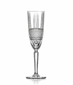 RCR Κρυστάλλινο Ποτήρι Σαμπάνιας Brillante (σετ 6 τεμ)