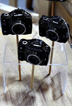 Πασχαλινή λαμπάδα Φωτογραφική μηχανή μίνι 7x3x6cm