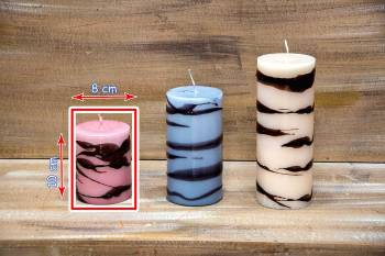 Αρωματικό κερί ματ  6.5x15cm