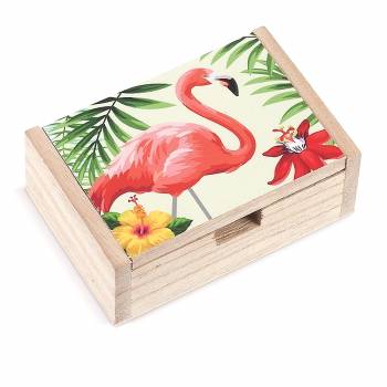 Ξύλινο Κουτί Flamingo