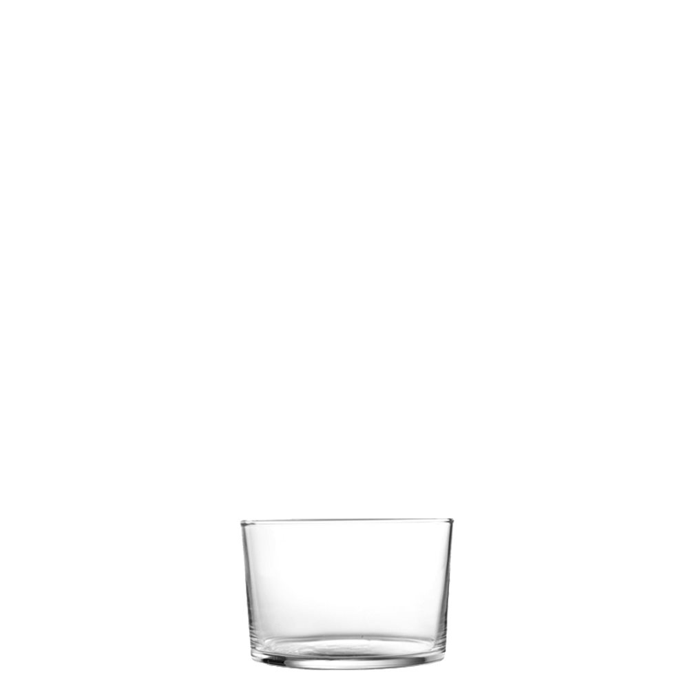 Γυάλινο Ποτήρι μπωλ GRANDE 29605  για γέμισμα κεριού  20,5cl, φ 8,2 x 5,8 cm