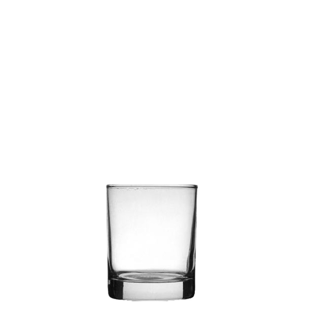 Γυάλινο Ποτήρι CLASSICO 93100 για γέμισμα κεριού κοντό 23cl, φ7,3 x 8,8 cm